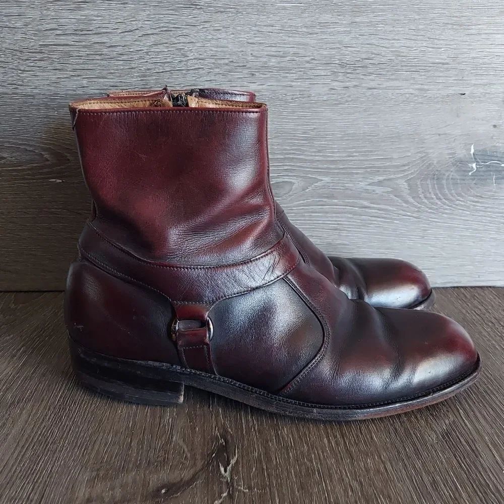 Vintage Breather Wright Leather Chelsea Boots 7.5D